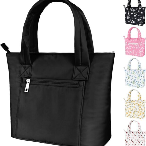 Stylish quilted lunch bag
