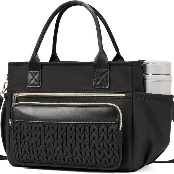 Large-capacity insulated lunch tote