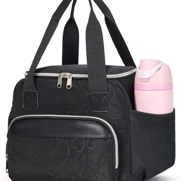 Large-capacity insulated lunch bag