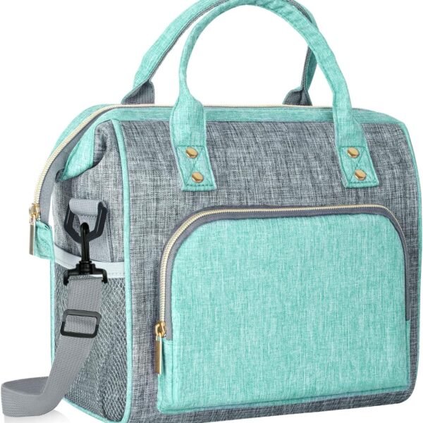 Large-capacity insulated lunch bag